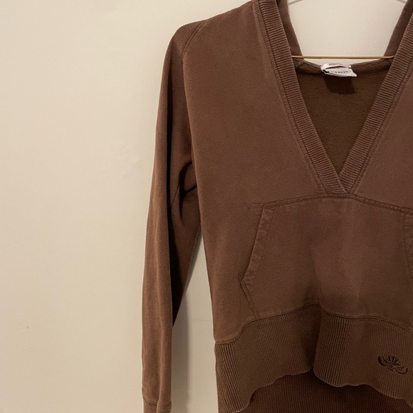 Vintage Y2K Sweatshirt Chocolate Brown Bella Swan M - Picture 6 of 10